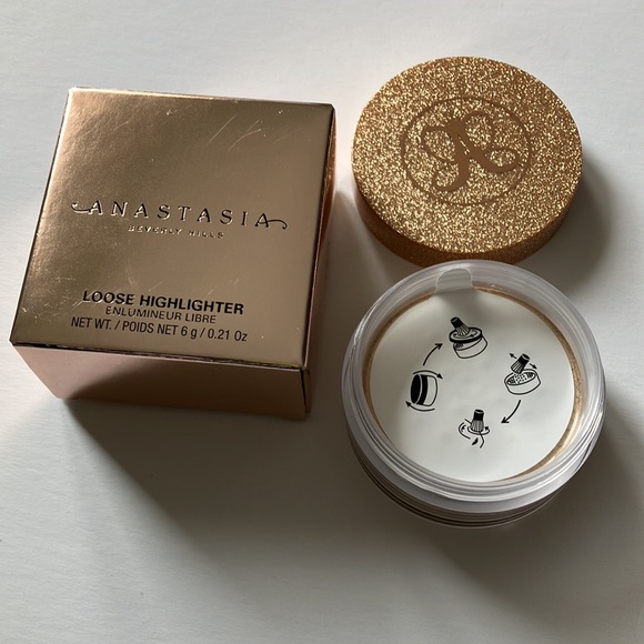 Anastasia Loose Metallic Powder Highlighter Vegas 6g/ 0.21 oz - Picture 5 of 5